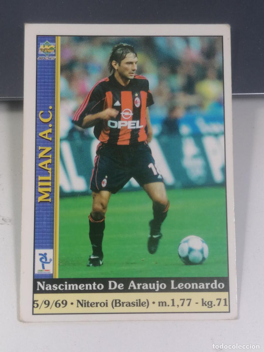 Figurine di Calcio: 236 NASCIMENTO DE AARAUJO LEONARDO AC MILAN MUNDICROMO 2000 2001 CALCIO CALCIATORI CROMOS DE F&Uacute;TBOL