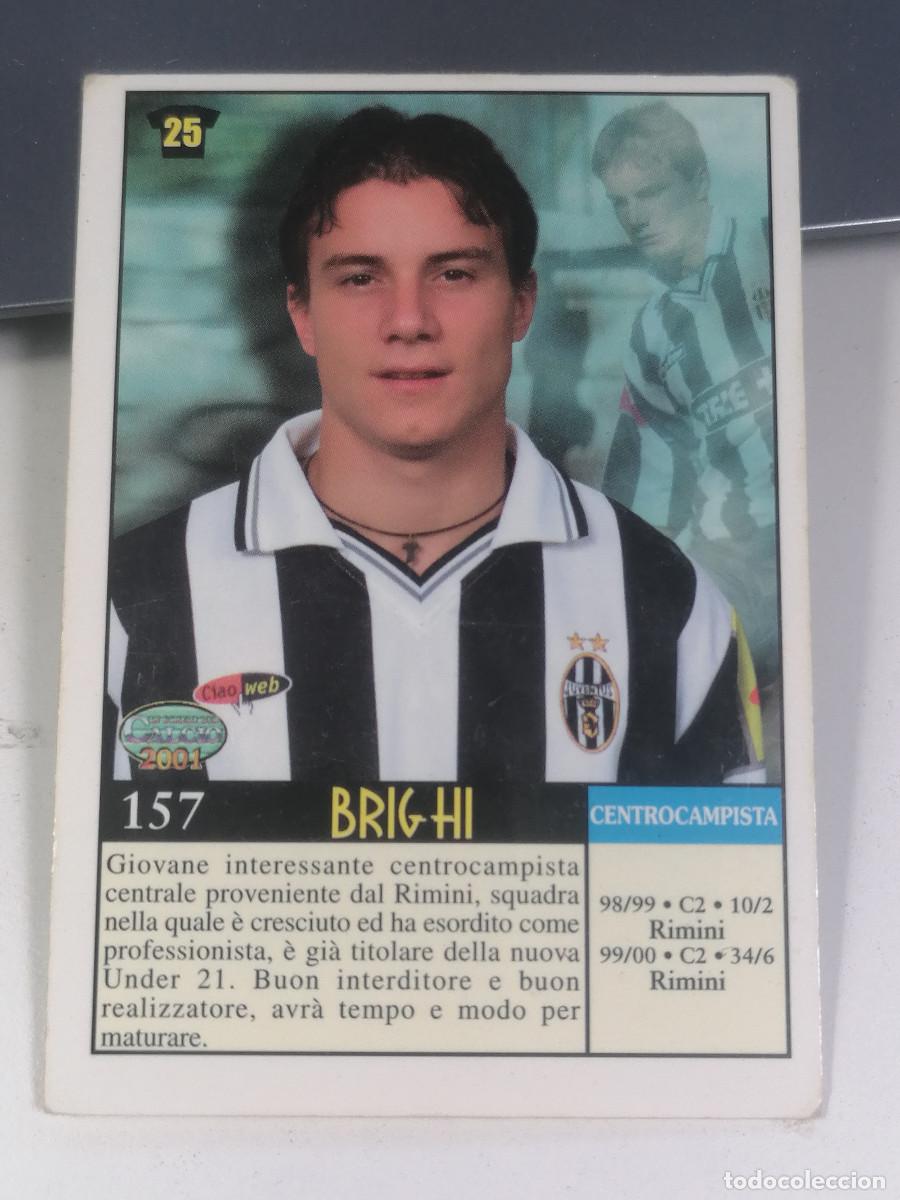 Fu&szlig;ball-Sticker: 157 MATTEO BRIGI JUVENTUS MUNDICROMO 2000 2001 CALCIO CALCIATORI CROMOS DE F&Uacute;TBOL