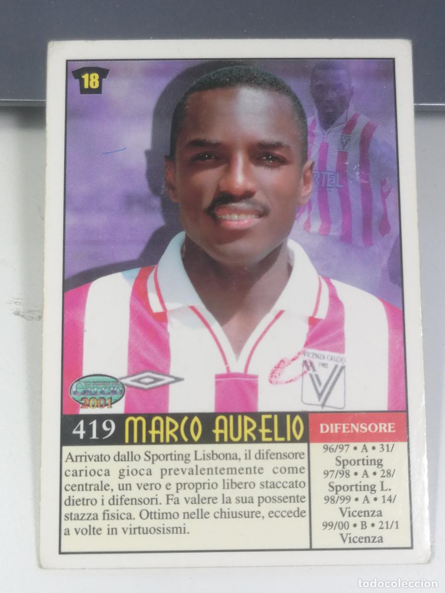 Cromos de F&uacute;tbol: 419 CUNHA MARCO AURELIO VICENZA MUNDICROMO 2000 2001 CALCIO CALCIATORI CROMOS DE F&Uacute;TBOL