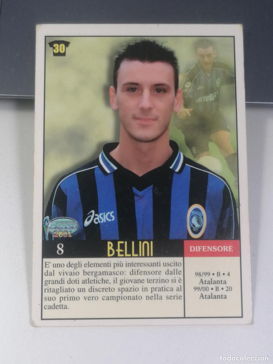 Cromos de F&uacute;tbol: 8 GIANPAOLO BELLINI ATALANTA MUNDICROMO 2000 2001 CALCIO CALCIATORI CROMOS DE F&Uacute;TBOL