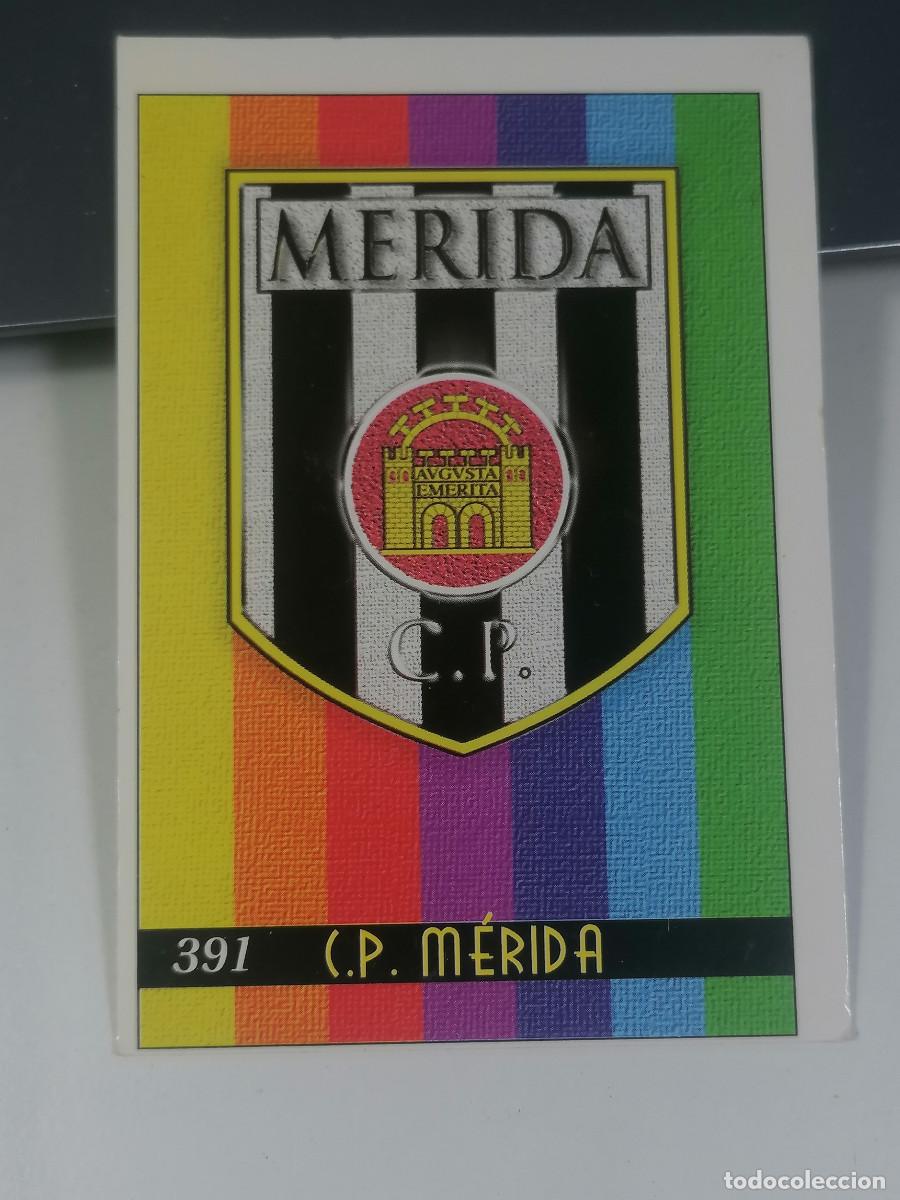 Cromos de Futebol: 391 MERIDA ESCUDO MUNDICROMO 99 00 CROMO FUTBOL LIGA 1999 2000