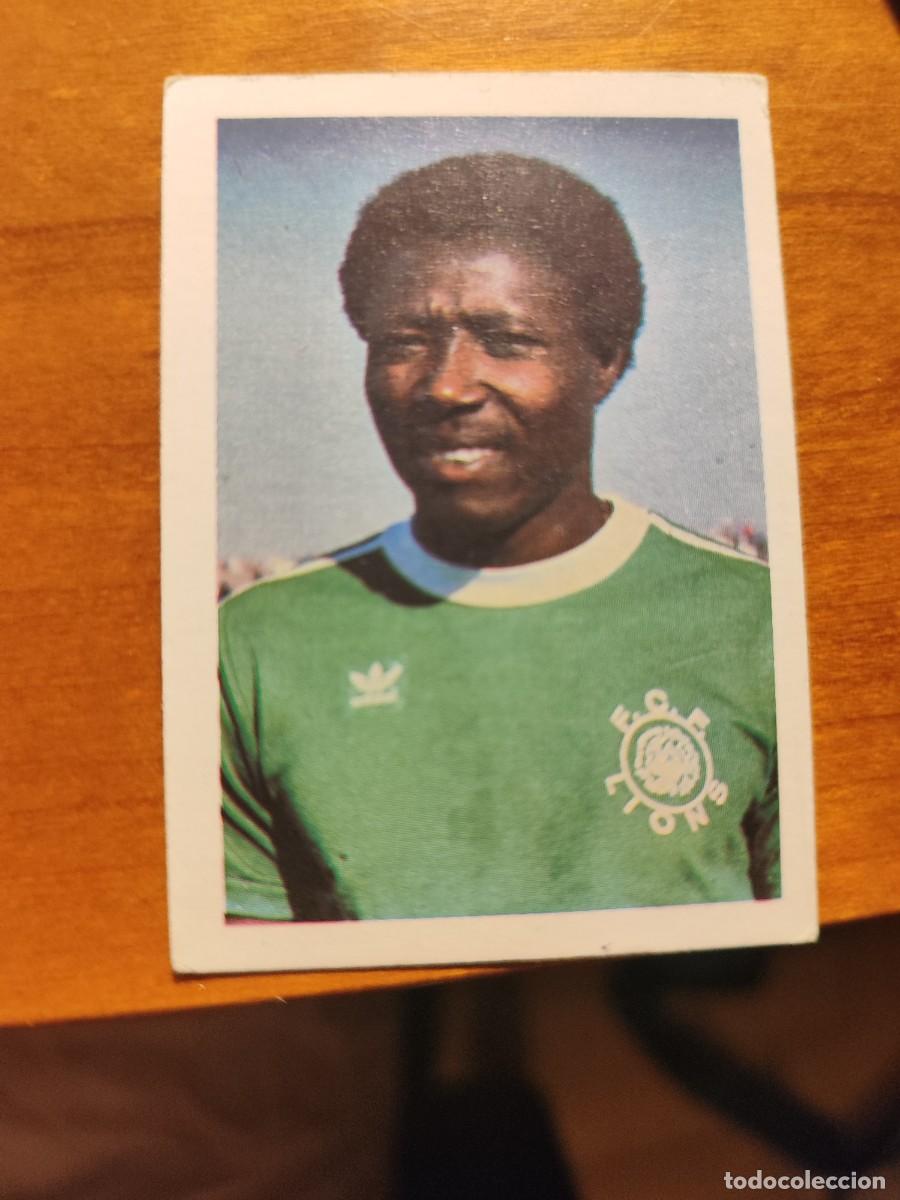 Cromos de f&uacute;tbol: 94 EDITORIAL FHER ESPA&Ntilde;A 82 N'GUEA- CAMERUN MUNDIAL WORLD CUP 1982 DESPEGADO