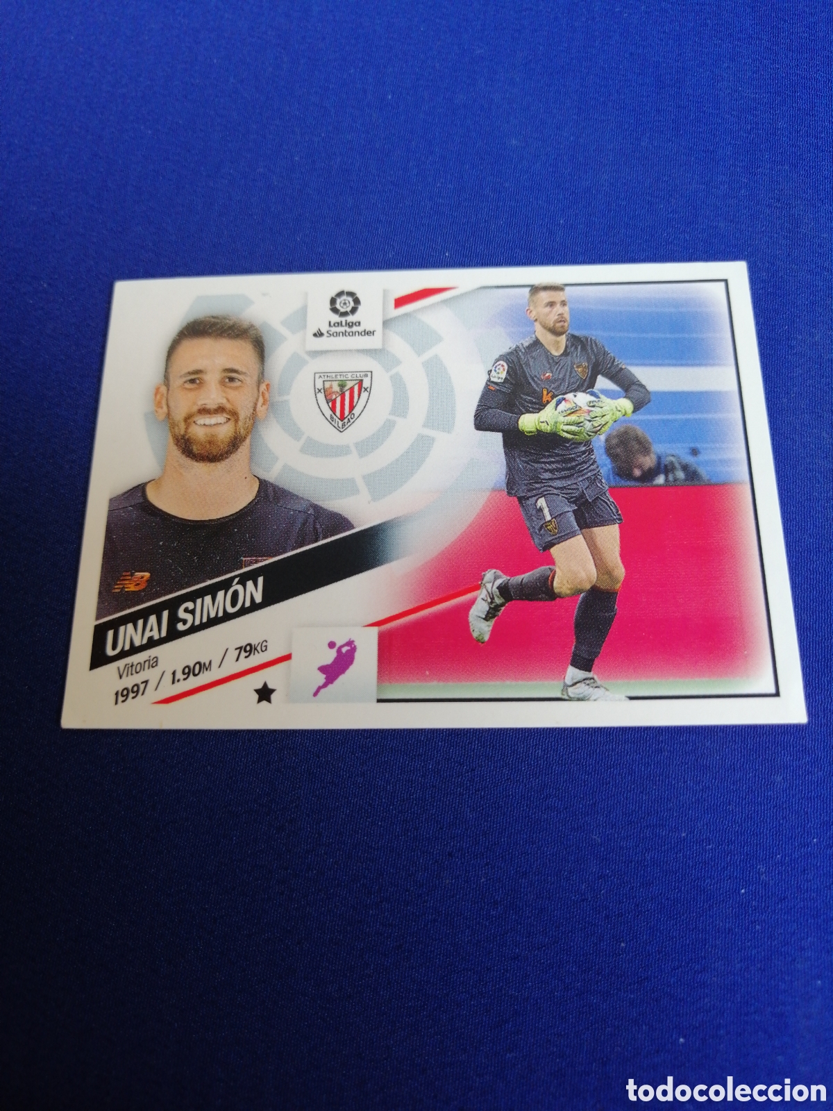 Cromos de F&uacute;tbol: LIGA 2022-23 N&deg; 3 UNAI SIMON