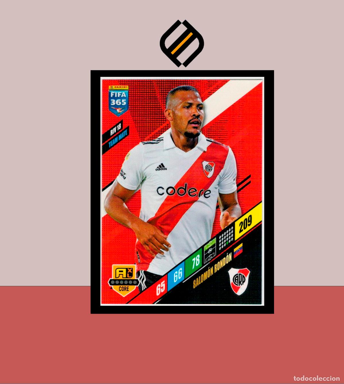 Cromos de F&uacute;tbol: FIFA 365 ADRENALYN 2023 2024 23 24 PANINI RIV 18 SALOM&Oacute;N ROND&Oacute;N CA RIVER PLATE LIGA ALB&Uacute;M
