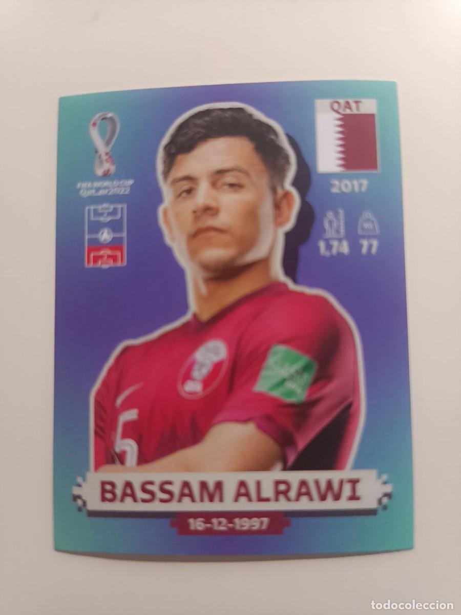 Cromos de F&uacute;tbol: QAT 6 BASSAM ALRAWI QATAR QAT6 STICKER PANINI MUNDIAL 2022 WORLD CUP QATAR COPA MUNDO