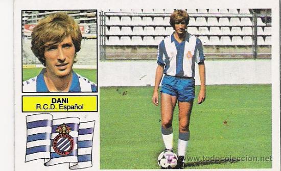 Fu&szlig;ball-Sticker: ESTE --LIGA 82-83 -- ULTIMO FICHAJE-- N&ordm; 15 DANI --