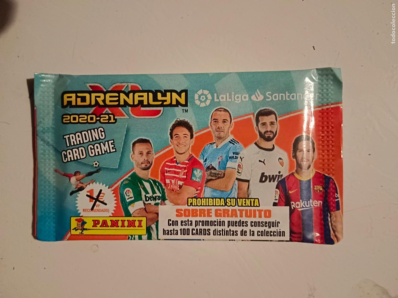 Cromos de Futebol: SOBRE DE CROMOS PROMOCIONAL ADRENALYN XL TEMPORADA 2020 2021 20 21 SOBRE NUEVO SIN ABRIR PANINI