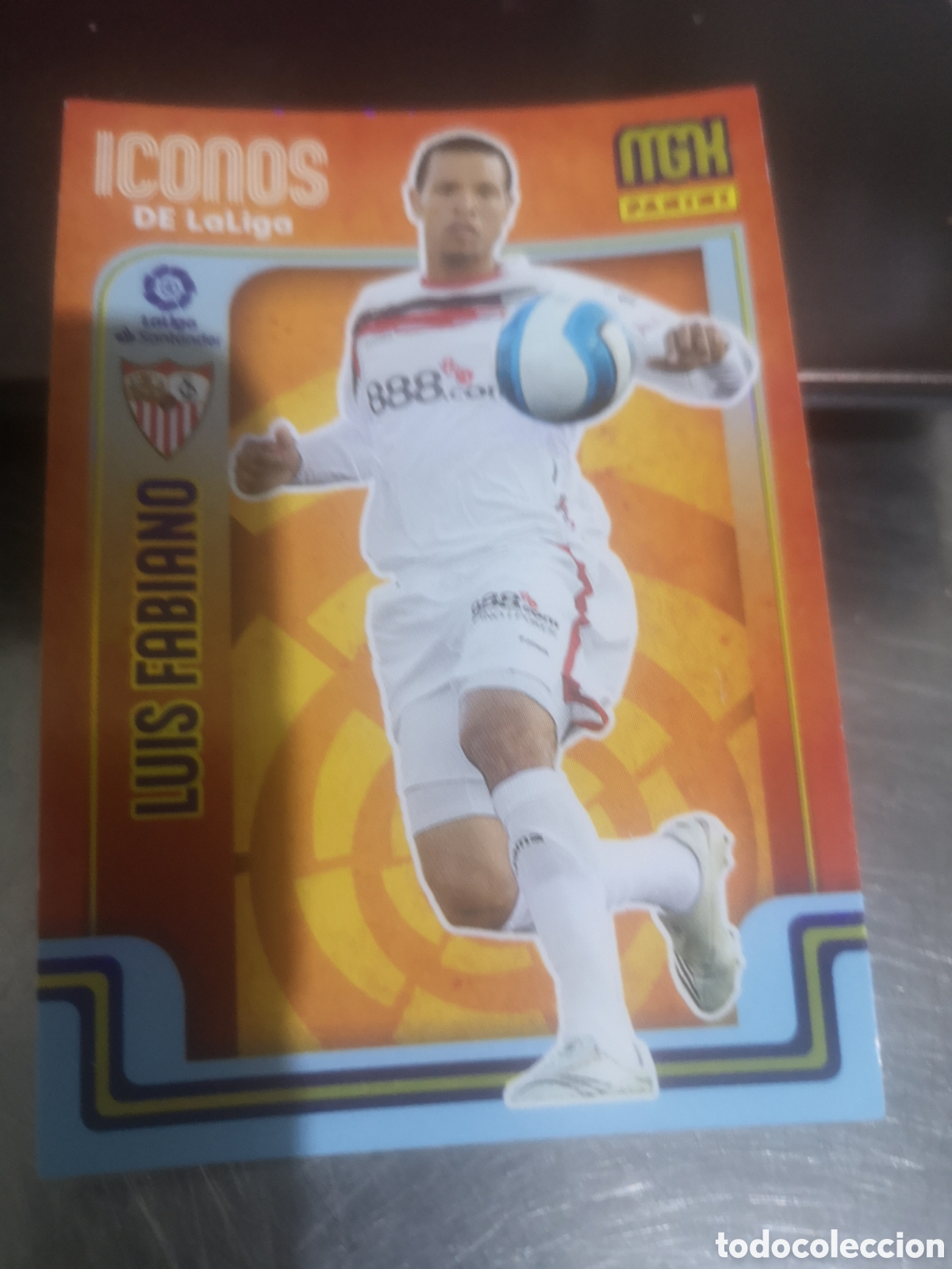 Cromos de f&uacute;tbol: MEGACRACKS 2021 2022 / 21 22 - LUIS FABIANO - ICONOS / SEVILLA 424