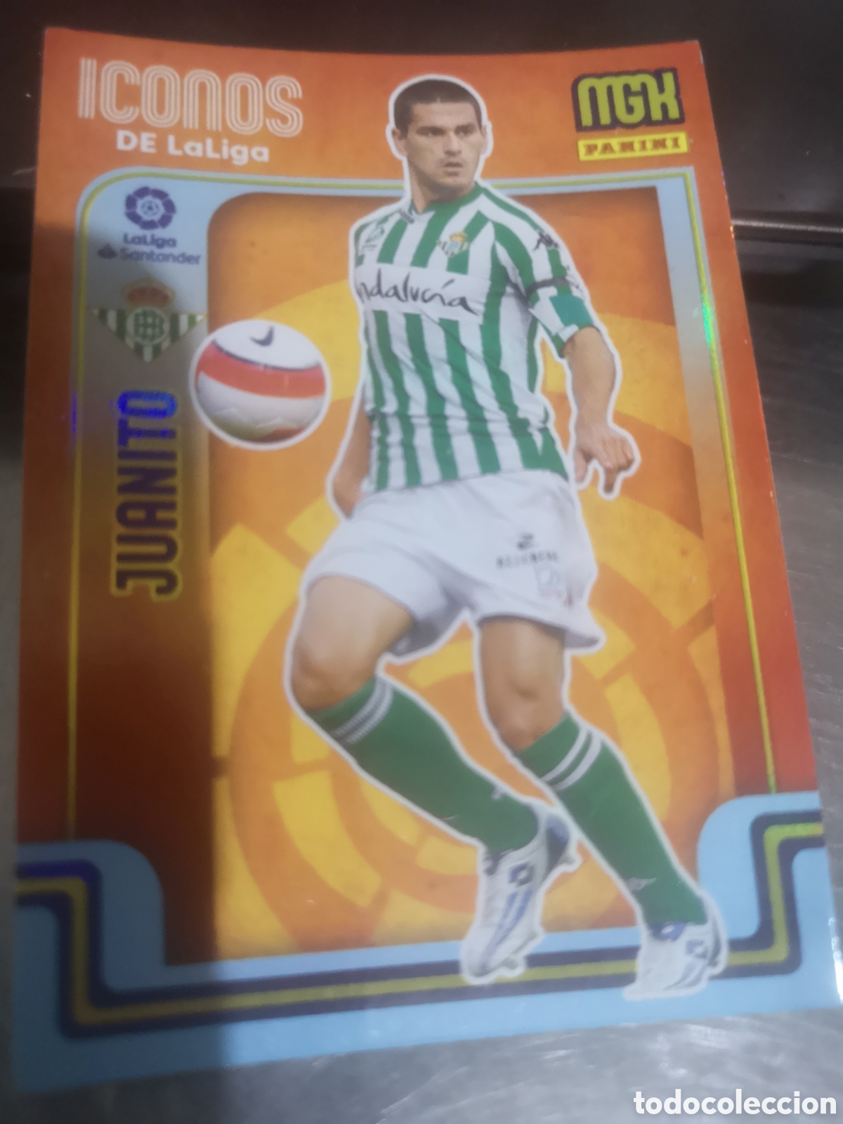Cromos de f&uacute;tbol: MEGACRACKS 2021 2022 / 21 22 - JUANITO - ICONOS / REAL BETIS 421
