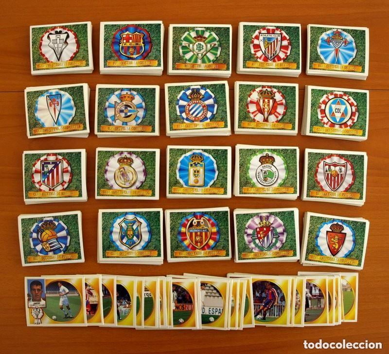 Cartes &agrave; collectionner de Football: Lote de 509 cromos -Ediciones Este Liga 1994-1995-94-95 - Colecci&oacute;n Completa a falta de 31 cromos