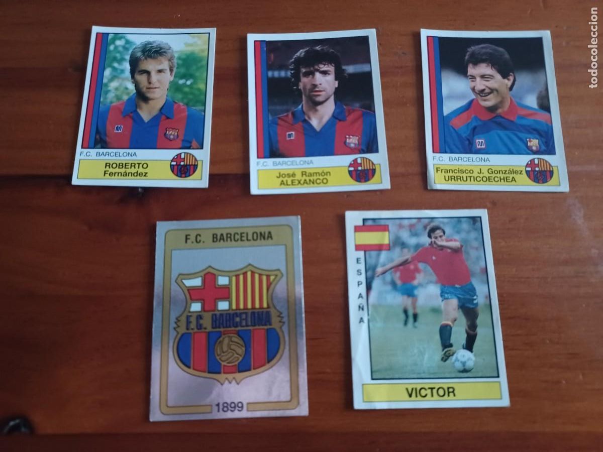 Fu&szlig;ball-Sticker: Cromo futbol 87 Barcelona