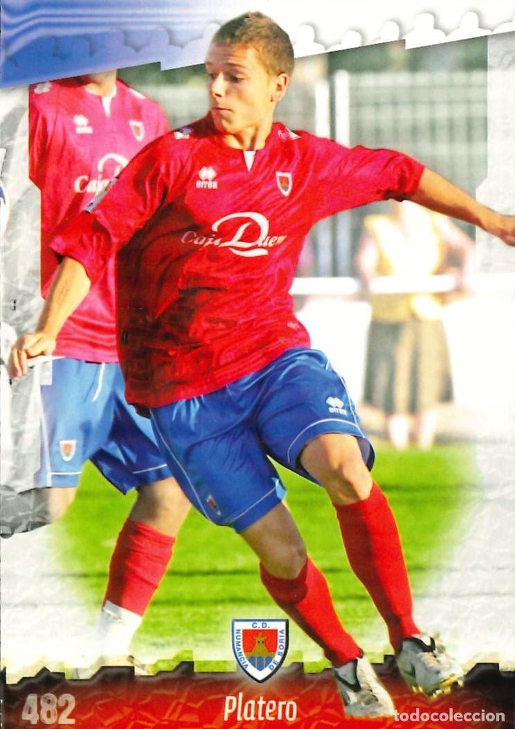 Cromos de F&uacute;tbol: FUTBOL - MUNDICROMO - 2008-2009 - 08-09 - NUMANCIA - 482 - PLATERO IBA&Ntilde;EZ