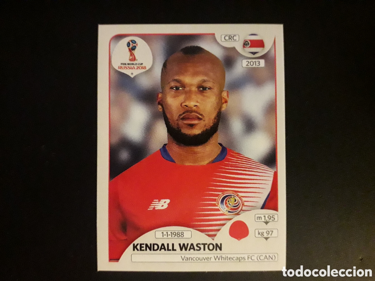 Cromos de F&uacute;tbol: WASTON COSTA RICA MUNDIAL F&Uacute;TBOL RUSIA RUSSIA 2018 N&deg; 399 PANINI SIN PEGAR PEDIDO M&Iacute;NIMO 3&euro;.