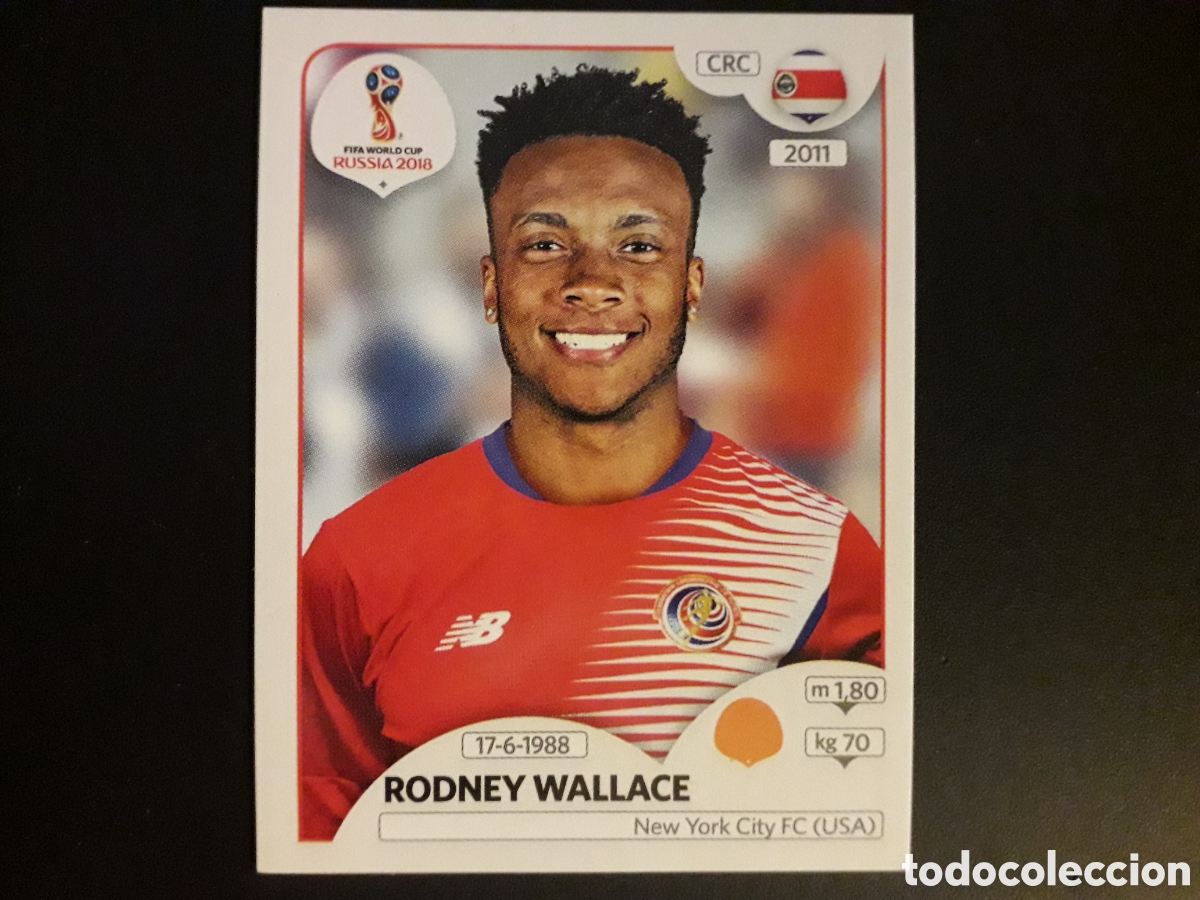 Football Stickers: WALLACE COSTA RICA MUNDIAL F&Uacute;TBOL RUSIA RUSSIA 2018 N&deg; 408 PANINI SIN PEGAR PEDIDO M&Iacute;NIMO 3&euro;