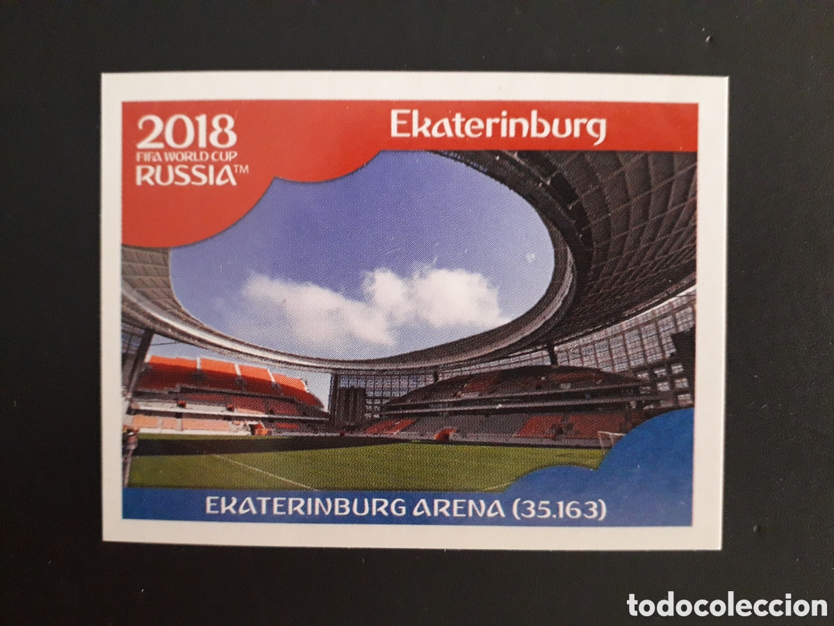 Football Stickers: ESTADIO DE EKATERINBURG N&deg; 8 MUNDIAL F&Uacute;TBOL RUSIA RUSSIA 2018 PANINI SIN PEGAR PEDIDO M&Iacute;NIMO 3&euro;