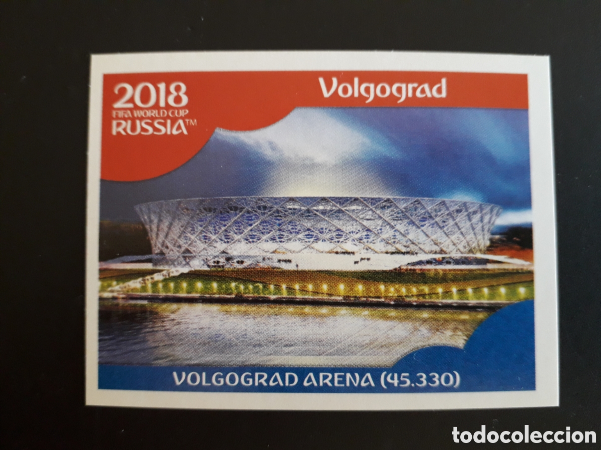 Cromos de f&uacute;tbol: ESTADIO VOLGOGRAD N&deg; 19 MUNDIAL F&Uacute;TBOL RUSIA RUSSIA 2018 PANINI SIN PEGAR PEDIDO M&Iacute;NIMO 3&euro;