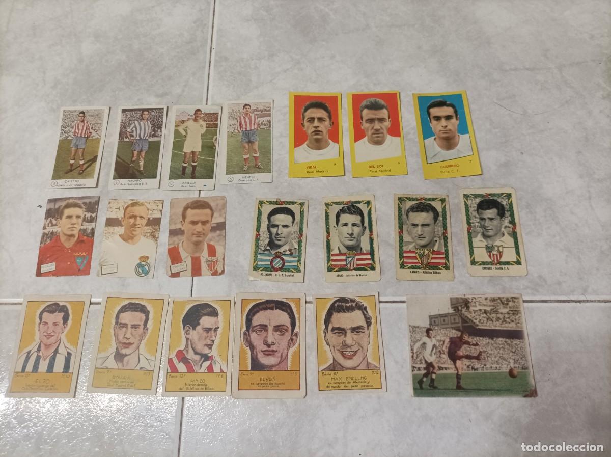 Fu&szlig;ball-Sticker: Cromos futbol antiguos lote
