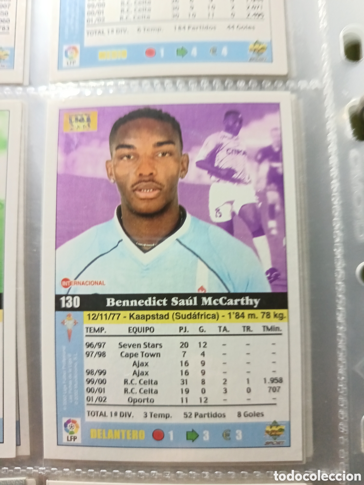 Cromos de f&uacute;tbol: 130 McCarthy Mundicromo 2002/2003 - Foto 1
