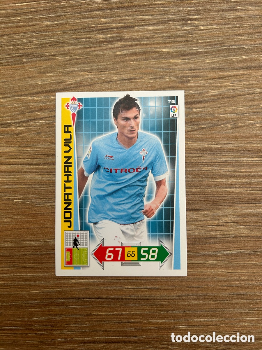 Cromos de f&uacute;tbol: ADRENALYN 2012 2013 12 13 JONATHAN VILA CELTA - Foto 1