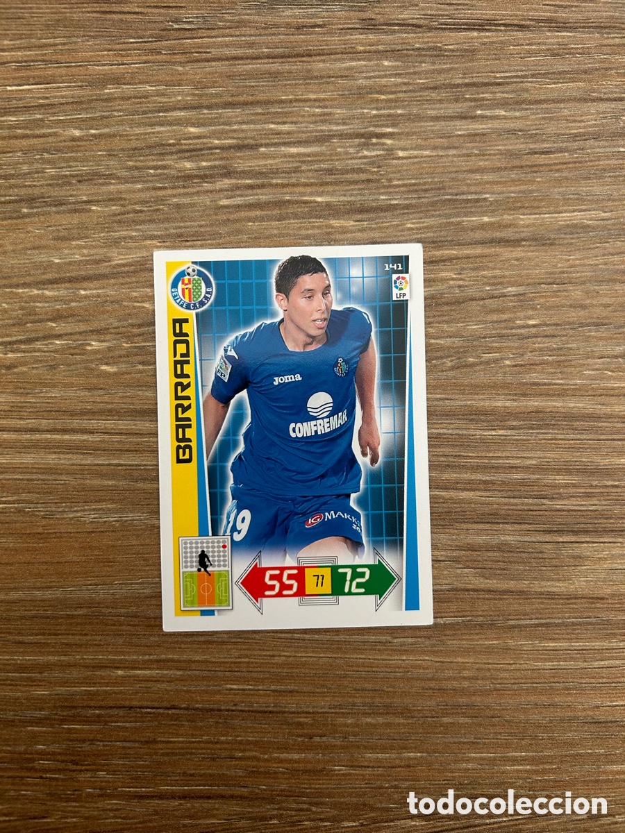 Cromos de f&uacute;tbol: ADRENALYN 2012 2013 12 13 BARRADA GETAFE - Foto 1