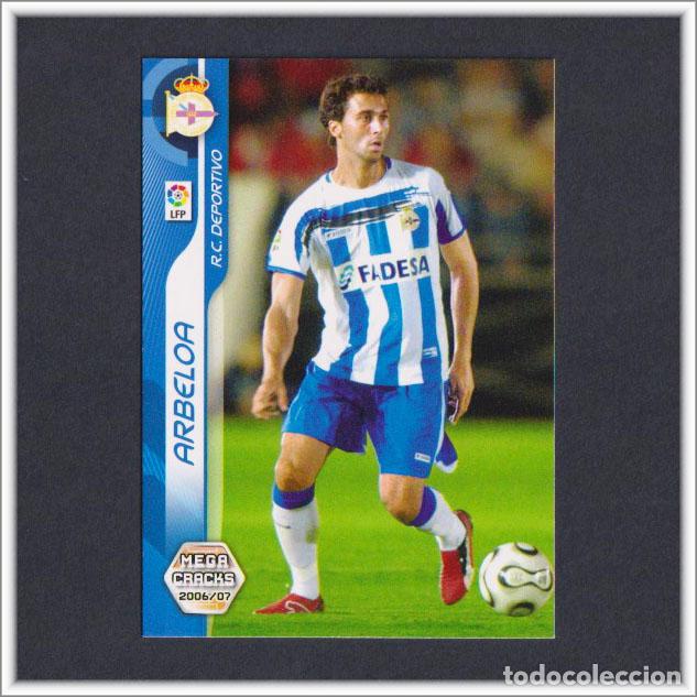 Cartes &agrave; collectionner de Football: MEGACRACKS 2006 2007 06 07 PANINI ARBELOA 94 BIS FICHAJE DEPORTIVO CORU&Ntilde;A LIGA MEGA CRACKS MGK