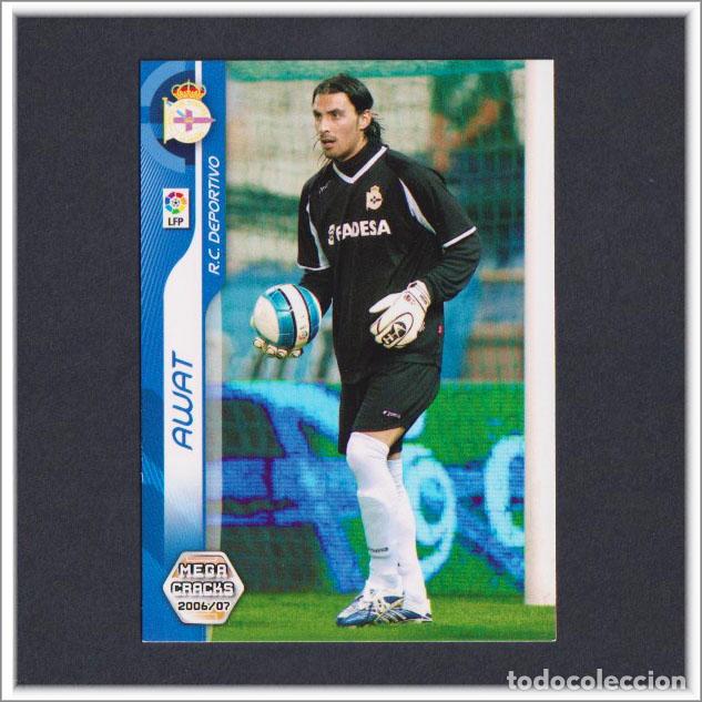 Football Stickers: MEGACRACKS 2006 2007 06 07 PANINI AWAT 92 BIS FICHAJE DEPORTIVO CORU&Ntilde;A ALBUM LIGA MEGA CRACKS MGK