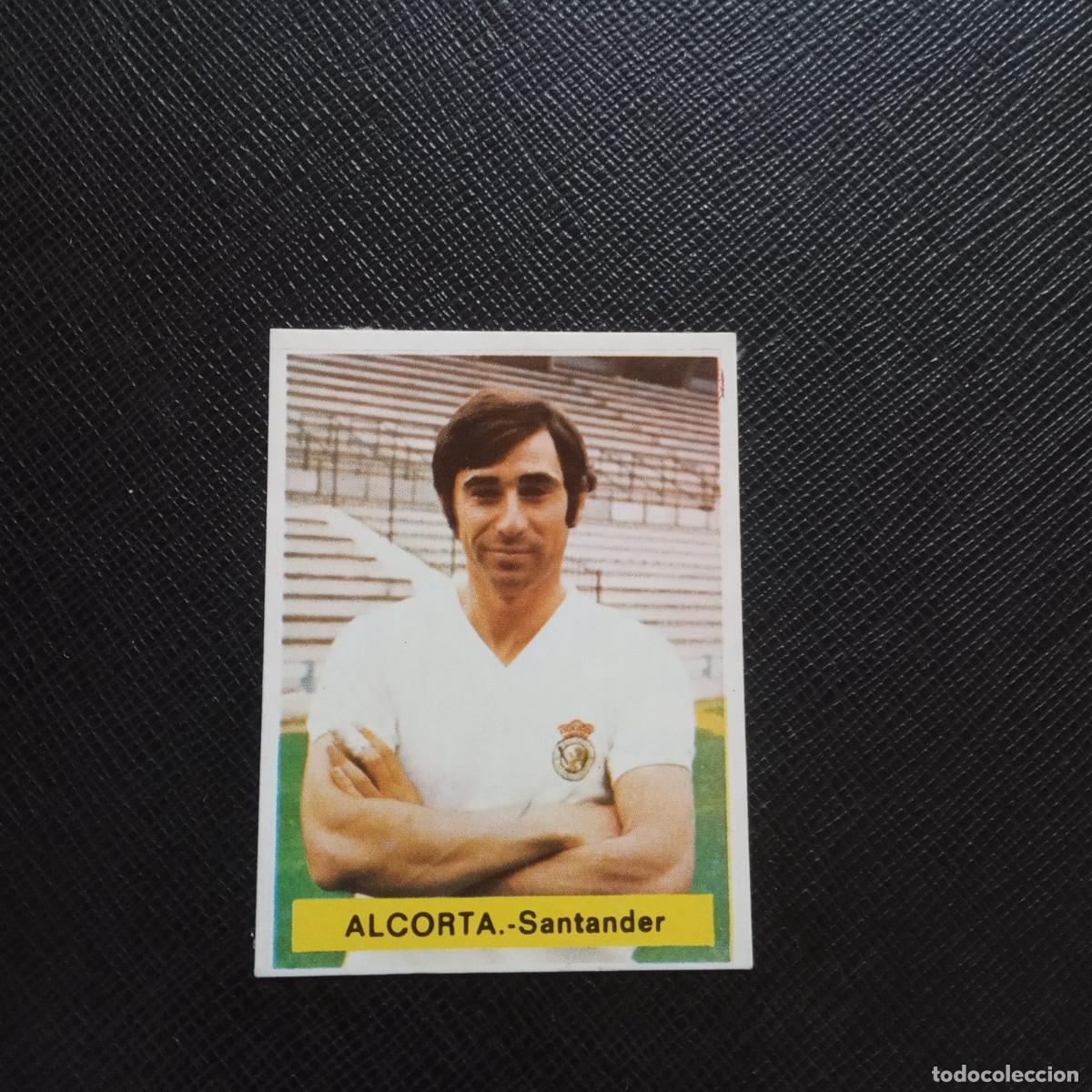 Fu&szlig;ball-Sticker: ALCORTA RACING SANTANDER FINI 1975 1976 CROMO FUTBOL LIGA 75 76 - DESPEGADO - A48 PG44