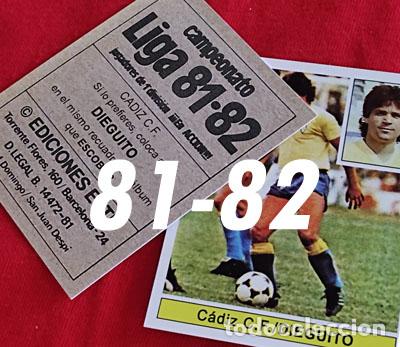 Figurine di Calcio: Dieguito Cadiz C.F. custom 81-82 inedito