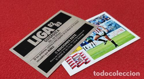 Fu&szlig;ball-Sticker: Guisasola Athletic Club de Bilbao custom 82-83