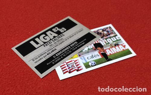 Football Stickers: Patxi Salinas Athletic Club de Bilbao custom 82-83