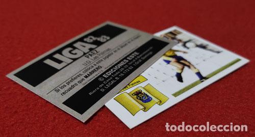 Cromos de f&uacute;tbol: Paez U.D. Las Palmas custom 82-83