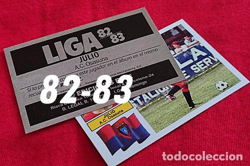 Cromos de F&uacute;tbol: Julio Ath. C. Osasuna custom 82-83 version 2 inedito