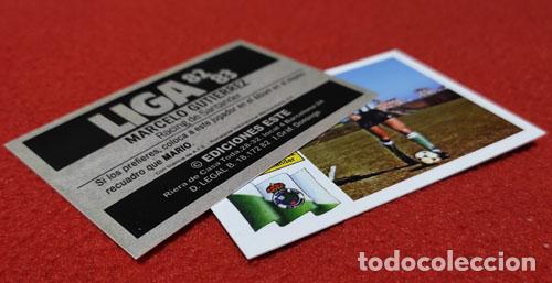 Cromos de f&uacute;tbol: Marcelo Gutierrez Racing Santander custom 82-83