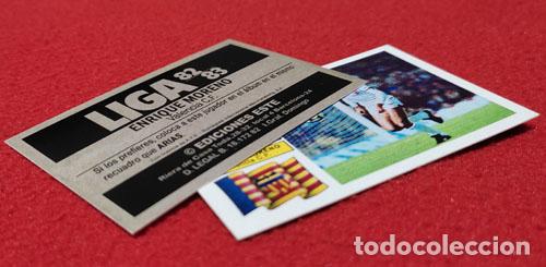Cromos de f&uacute;tbol: Enrique Moreno Valencia C.F. custom 82-83