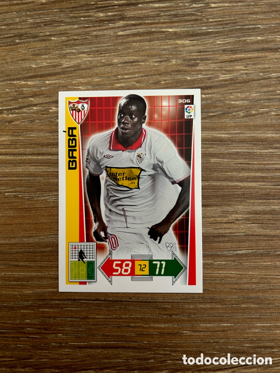 Cromos de f&uacute;tbol: ADRENALYN 2012 2013 12 13 BAB&Aacute; SEVILLA - Foto 1