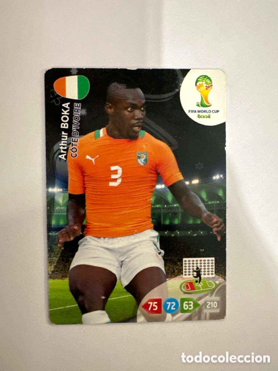 Football Stickers: BOKA COSTA DE MARFIL ADRENALYN MUNDIAL BRASIL 2014 FIFA WORLD CUP