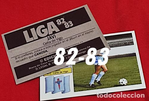 Cromos de f&uacute;tbol: Javi Celta de Vigo custom 82-83 version 2 inedito - Foto 1