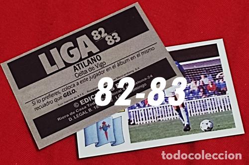Football Stickers: Atilano Celta de Vigo custom 82-83 version 2 inedito
