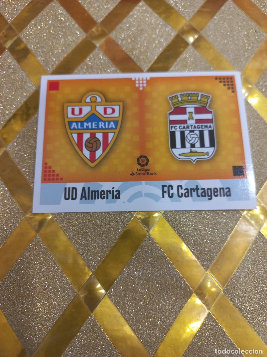 Cromos de f&uacute;tbol: CROMOS DE FUTBOL NUMERO 2 ALMERIA CARTAGENA ESCUDOS LIGA ESTE 2020 2021 PANINI !