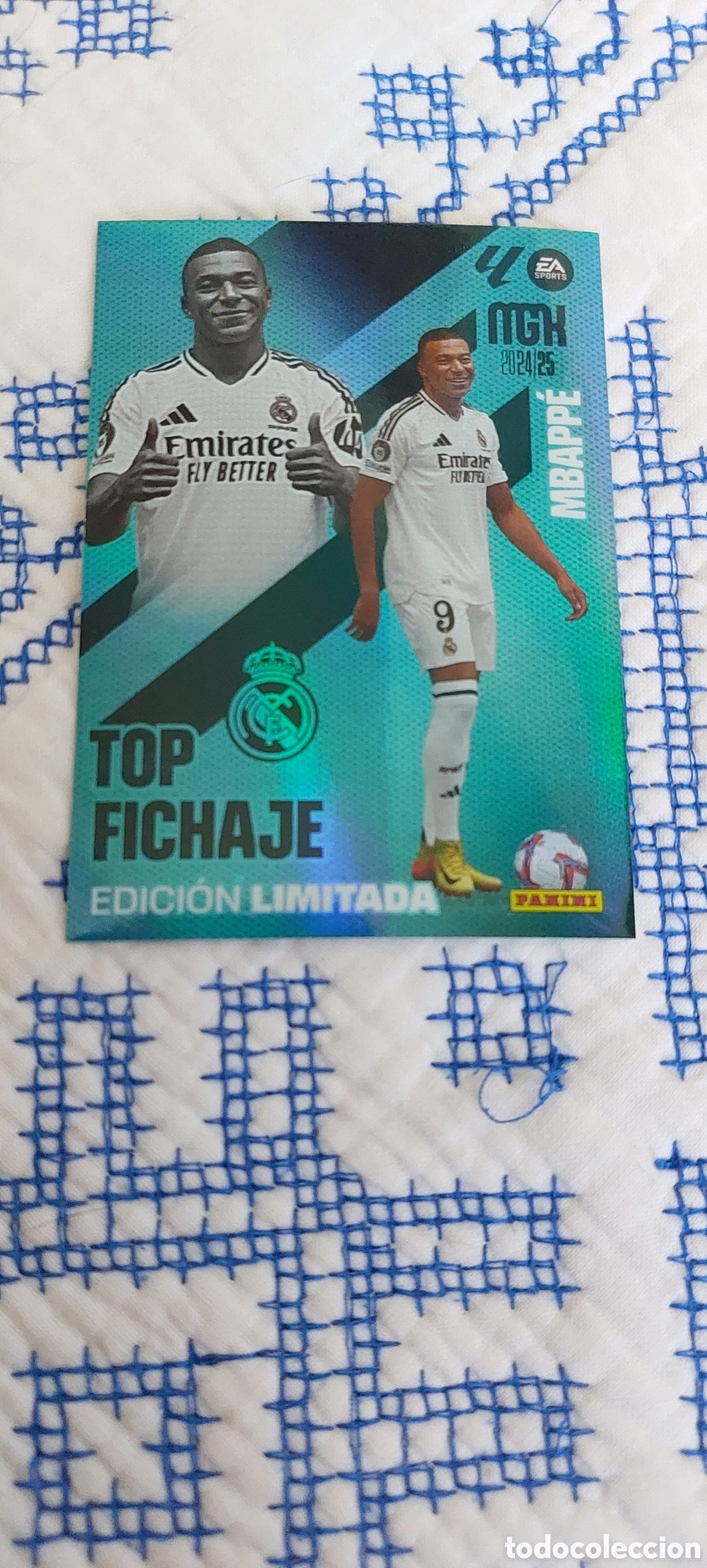 Cromos de f&uacute;tbol: CROMO EDICI&Oacute;N LIMITADA MBAPPE - Foto 1