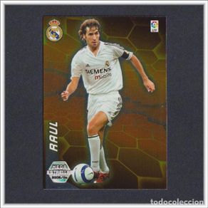 Raul Gonzalez Real Madrid CF #21 Mundicromo Las Fichas de La Liga 2007 Raul Gonzalez Real Madrid CF #21 Mundicromo Las Fichas de La Liga 2007