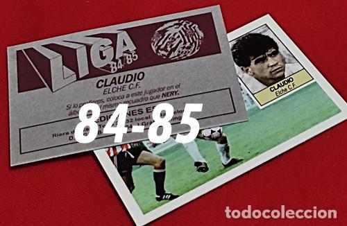 Cromos de f&uacute;tbol: Claudio Elche C.F. custom 84-85 inedito