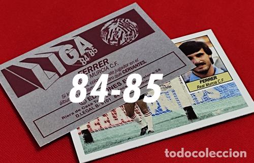Cromos de f&uacute;tbol: Ferrer Real Murcia custom 84-85 inedito
