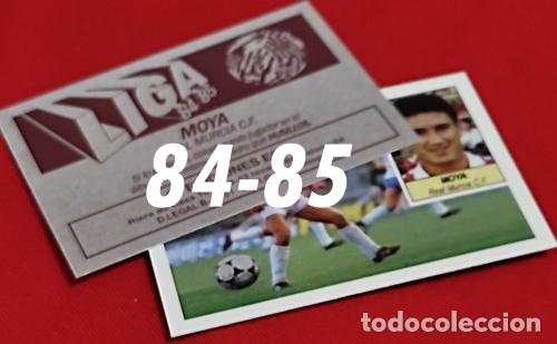 Cromos de f&uacute;tbol: Moya Real Murcia custom 84-85 inedito