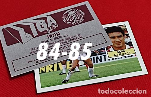 Cromos de f&uacute;tbol: Moya Real Murcia custom 84-85 version 2 inedito