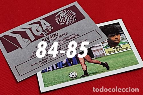 Cromos de f&uacute;tbol: Alvaro Racing Santander custom 84-85 inedito