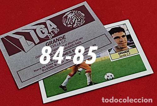 Cromos de f&uacute;tbol: Grande Sevilla C.F. custom 84-85 inedito