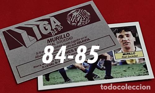 Cromos de f&uacute;tbol: Murillo Real Sociedad custom 84-85 inedito