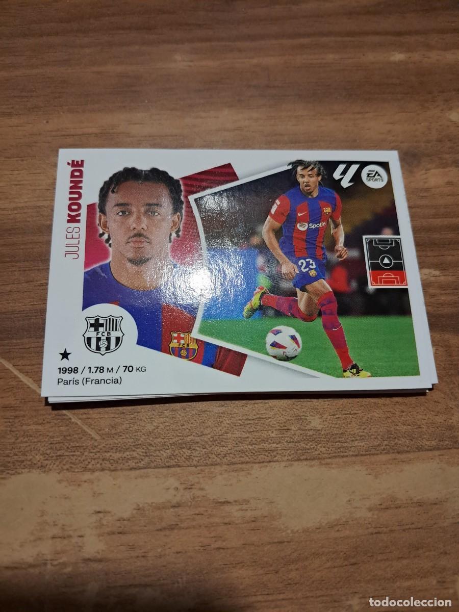 Cromos de F&uacute;tbol: CROMO COLECCIONES ESTE TEMPORADA 24/25: KOUND&Eacute; (FC BARCELONA), N&deg; 5