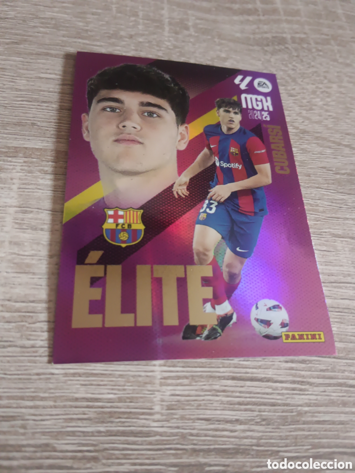 Figurine di Calcio: Panini Megacracks 2024 2025 24 25 3 Cubars&iacute; Barcelona Elite